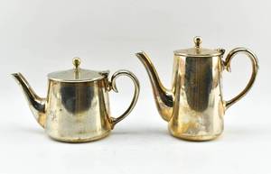 lot 168 image: Two Silver-Plated Pitchers by Gladwin Ltd.