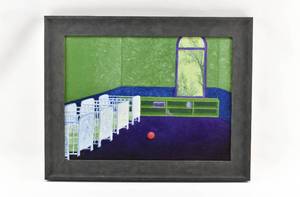 lot 51 image: Signed Salon #2 Painting