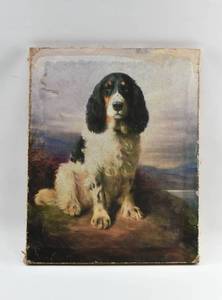 lot 61 image: Royal Springer Spaniel Print on Canvas