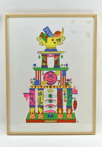 lot 79 image: Original Pop Art Painting