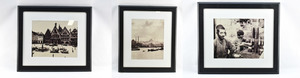 lot 225 image: Three Framed Photographs - India, Turkey, and the Netherlands