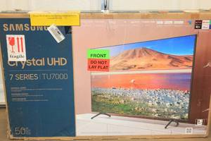 Samsung 50 Crystal UHD TV - RETURN FOR REPAIR AS IS NOT TESTED