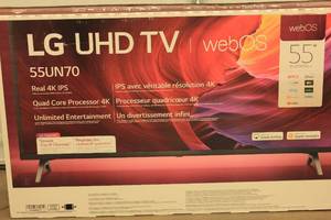 LG 55 UHD TV - RETURN FOR REPAIR AS IS NOT TESTED
