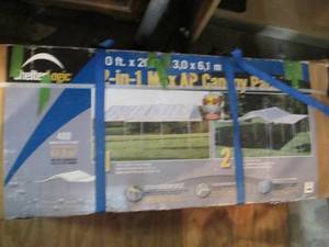 lot 145 image: Shelter Logic 2-in-1 Max AP Canopy ...