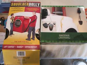 lot 150 image: Shoulder Dolly lifting straps with ...