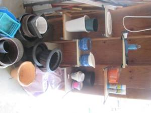 lot 151 image: Huge grouping of planters, flower p...