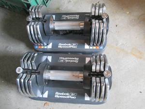 lot 164 image: Pair of Reebok speedPac exercisers...