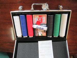 lot 167 image: Metal briefcase style case holding ...