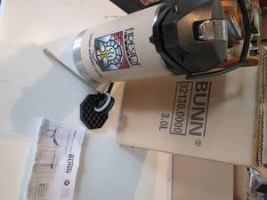 lot 193 image: Bunn SVAP Airpot in original box...