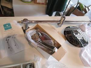 lot 196 image: Bathroom Shower fixture with other ...