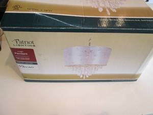 lot 198 image: Patriot lighting indoor jeweled lig...
