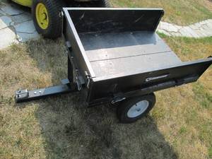 lot 98 image: Strongway utility yard trailer