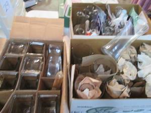 lot 49 image: (3) boxes of assorted vases. see pi...