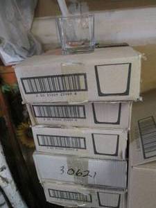 lot 74 image: 5 Boxes of medium cube votives...