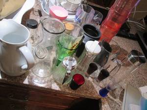 lot 303 image: Assorted drinking glasses...