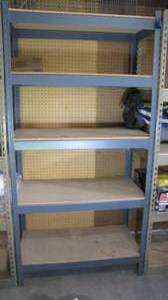 lot 246 image: Heavy duty gray Metal adjustable ti...