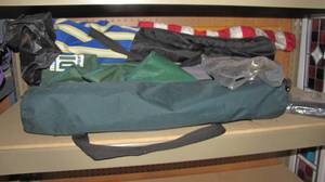 lot 259 image: Fold-up camping chair grouping...