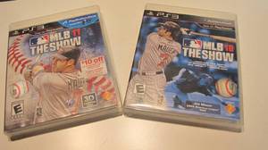 lot 290 image: PS3 MLB 10 and 11 video games...