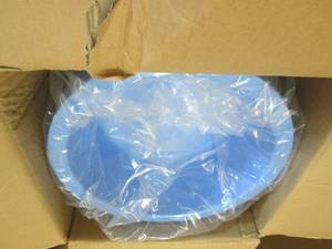 Case of 60 Blue Wash Basins...