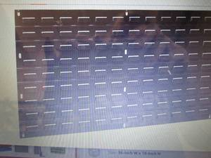 Akro-Mils 30636 Louvered Steel Wall...