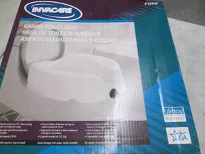 Invacare Raised Toilet Seat...