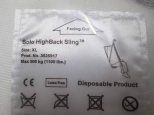 4 Liko  SupportVests High Back Slin...