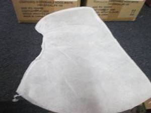 2- 100ct Cases White Disposable Hoo...