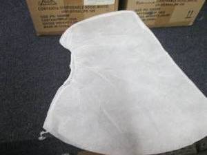2- 100ct Cases White Disposable Hoo...