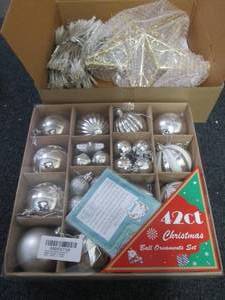 Ball Ornaments, Tree Lights...