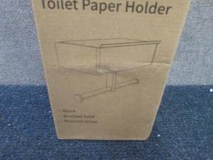 Black Toilet Paper Holder...