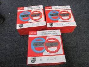 3- 2pks Steering Wheels for Nintend...