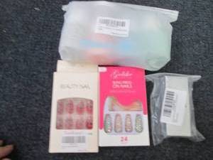 Faux Nails, Nail Glue, Travel Bottl...