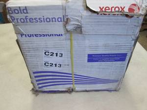 5 Reams Xerox 24 lb Bold Profession...