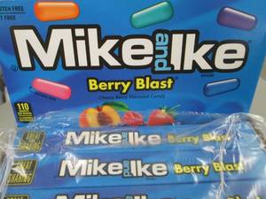 12- 5 oz Boxes Mike & Ike Berry Bla...
