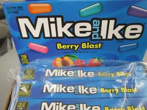 12- 5 oz Boxes Mike & Ike Berry Bla...