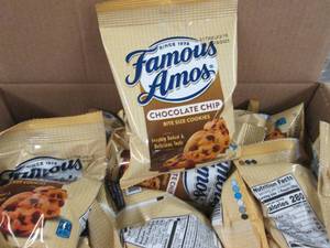 Case of 42-2 oz Pouches Famous Amos...