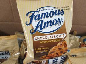 Case of 42-2 oz Pouches Famous Amos...