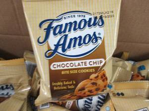 Case of 42-2 oz Pouches Famous Amos...
