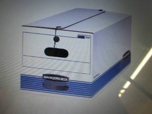 Bankers Box Storage File Box, 12x10...
