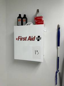 lot 13 image: First Aid box 15x5.5x17