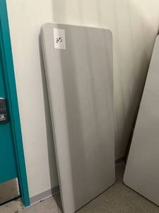 lot 25 image: Lifetime foldable table 72x30
