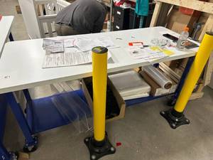 lot 51 image: Workbench Table 30x72