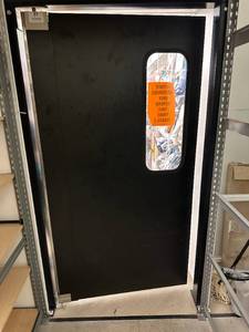 lot 87 image: Single Swinging Door- Pheoniox Door Systems, 48x84 Frame