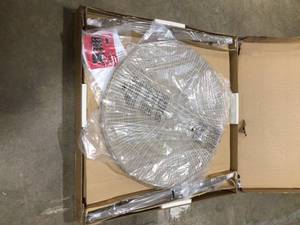 Hampton Bay Saddle View Brown Round Metal Outdoor Coffee Table  Customer Returns See Pictures