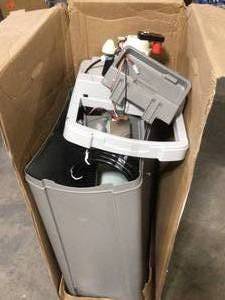 Rheem Preferred 32,000 Grain Water Softener damaged   Customer Returns See Pictures
