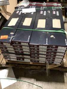 Pallet of Home Decorators Collection Maverick Mill 12 MIL x 7.1 in. W x 42 in. L Click Lock Waterproof Luxury Vinyl Plank Flooring (20.8 sqftcase) (27 Boxes)  Customer Returns See Pictures