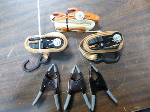 lot 21 image: Ratchet Straps and Clamps
