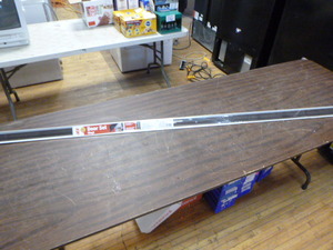 lot 24 image: Ace Hardware Vinyl Door Set