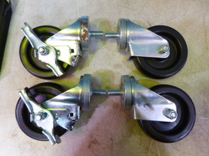 lot 69 image: Set of 4 Casters
