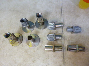 lot 72 image: 4 Stainless Foot Plates
